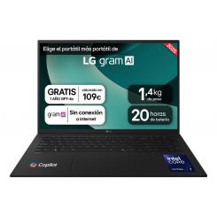 LG Gram 17ZD90T-G.AX88B ordenador portatil Intel Core Ultra 7 255H Portátil 43,2 cm (17