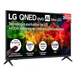 LG QNED evo AI MiniLED 43QNED81B6C.AEU Televisor 109,2 cm (43