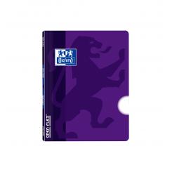 Libreta Grapada T. Plástico Openflex A5+ 48H Liso - Lila