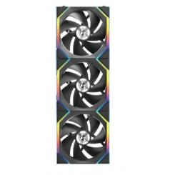Lian Li 12SL1W3B Carcasa del ordenador Ventilador 12 cm Negro 3 pieza(s)
