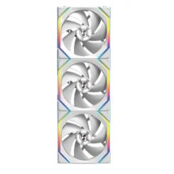 Lian Li 12SL1W3W Carcasa del ordenador Ventilador 12 cm Blanco 3 pieza(s)