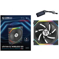 Lian Li UNI FAN SL Wireless 120 Reverse Blade Carcasa del ordenador Ventilador 12 cm Negro 1 pieza(s)