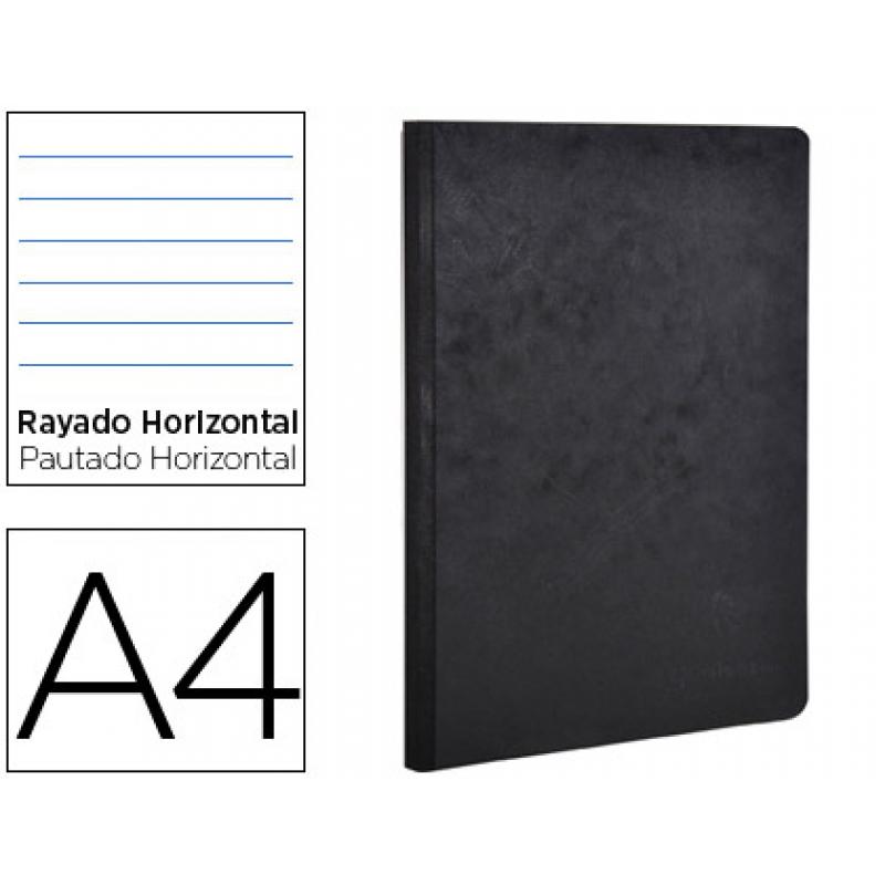 libreta-age-bag-tapa-cartulina-lomo-cosido-rayado-horizontal-96-hojas-color-negro-210x297-mm