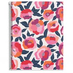 Libreta Campus A4 Tapa PP 48H 90G Rayado Horizontal Doble Margen