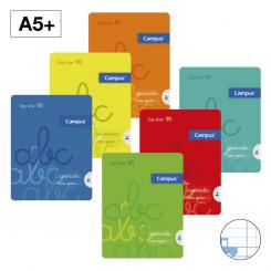 Libreta Campus A5+ Tapa Basic 48H 90G Cuadrícula Pautada 5 mm