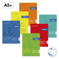 Libreta Campus A5+ Tapa PP 48H 90G Cuadrícula Pautada 4 mm