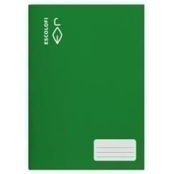 Libreta Escolofi A4 32H Cuadric.4X4 70G C/Margen Verde