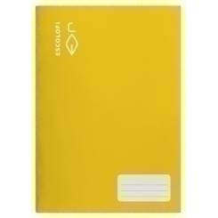 Libreta Escolofi A4 32H Liso 70G Amarillo