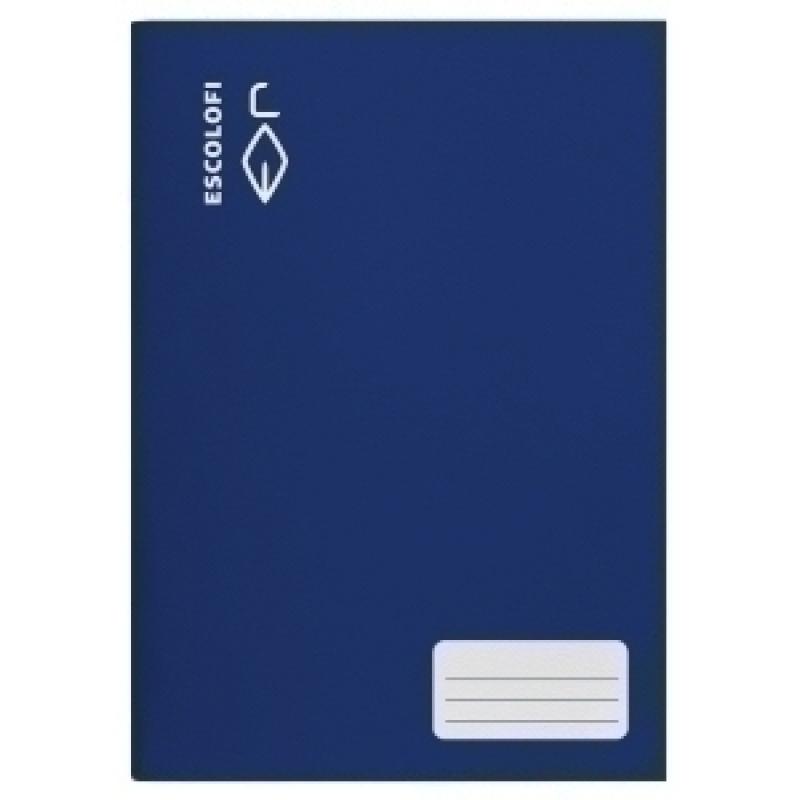 libreta-escolofi-a4-32h-milimetrado-2x4x8-70g-azul