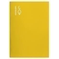 Libreta Escolofi Fº 50H Milimetrado 4X4X16 70G Amarillo