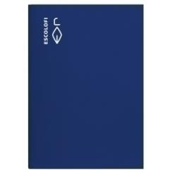 Libreta Escolofi Fº 50H Milimetrado 4X4X16 70G Azul