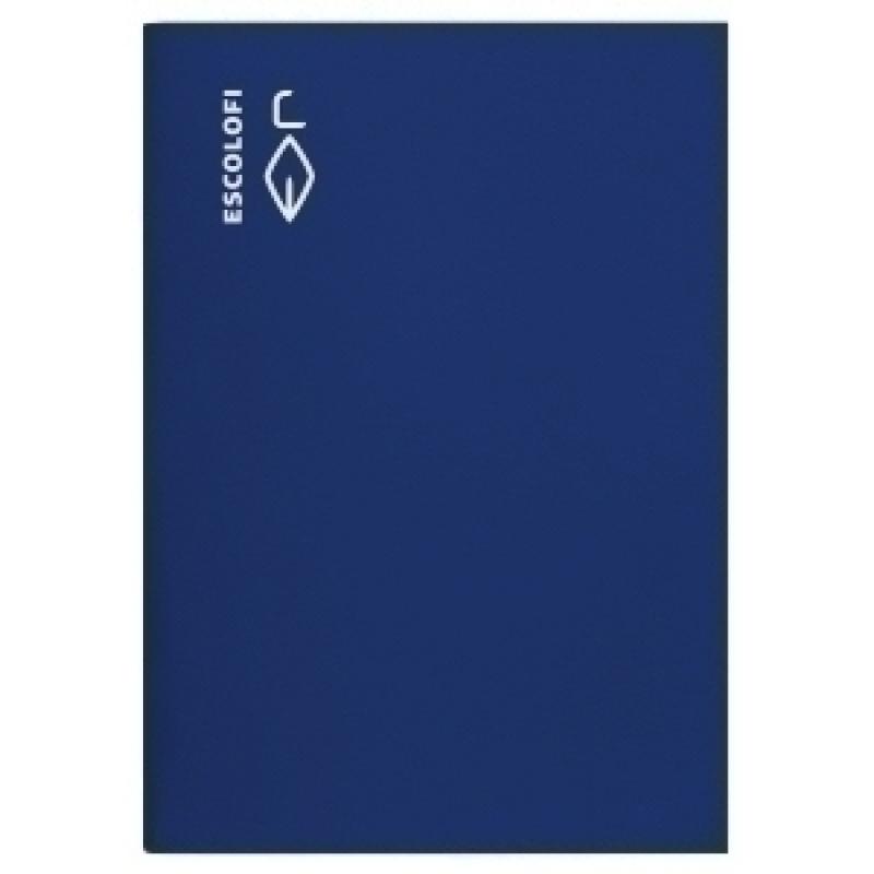 libreta-escolofi-fº-50h-milimetrado-4x4x16-70g-azul