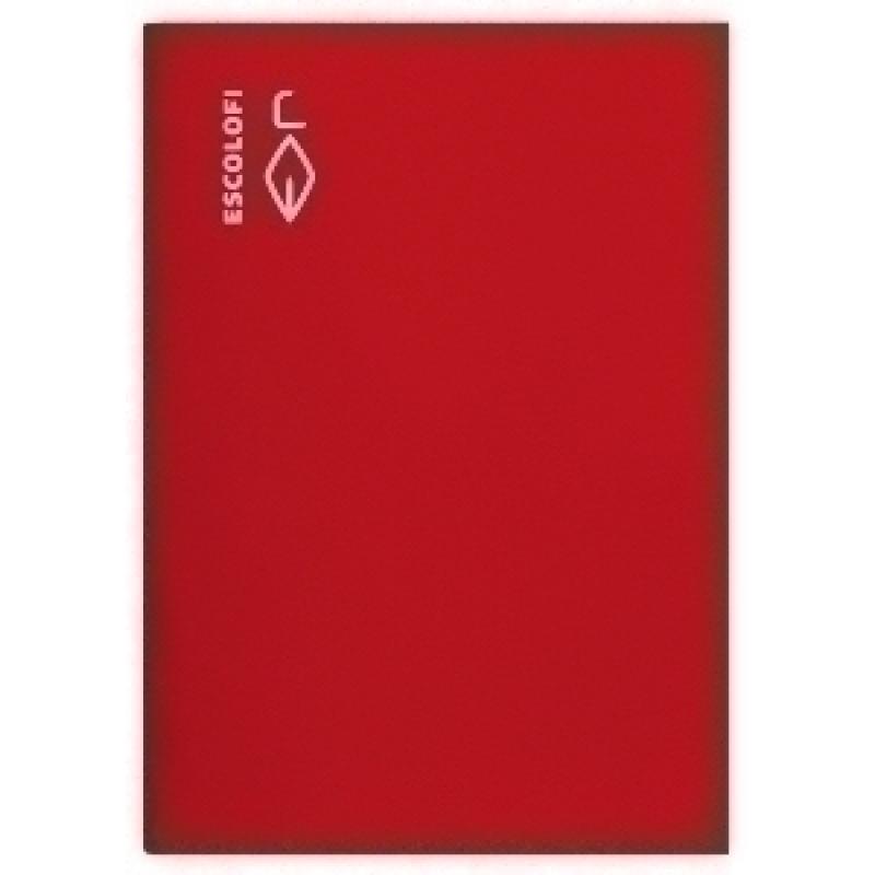 libreta-escolofi-fº-50h-milimetrado-4x4x16-70g-rojo