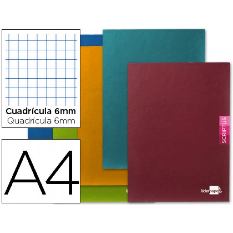 libreta-liderpapel-scriptus-a4-48-hojas-90gr-m2-cuadro-6mm-con-margen