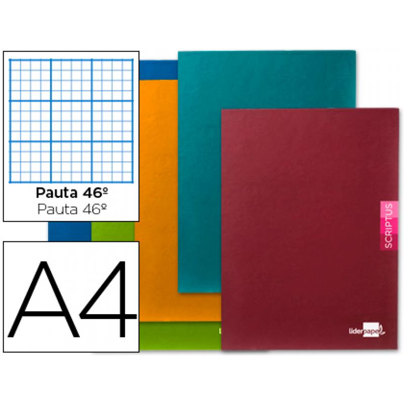 libreta-liderpapel-scriptus-a4-48-hojas-90gr-m2-rayado-nº46