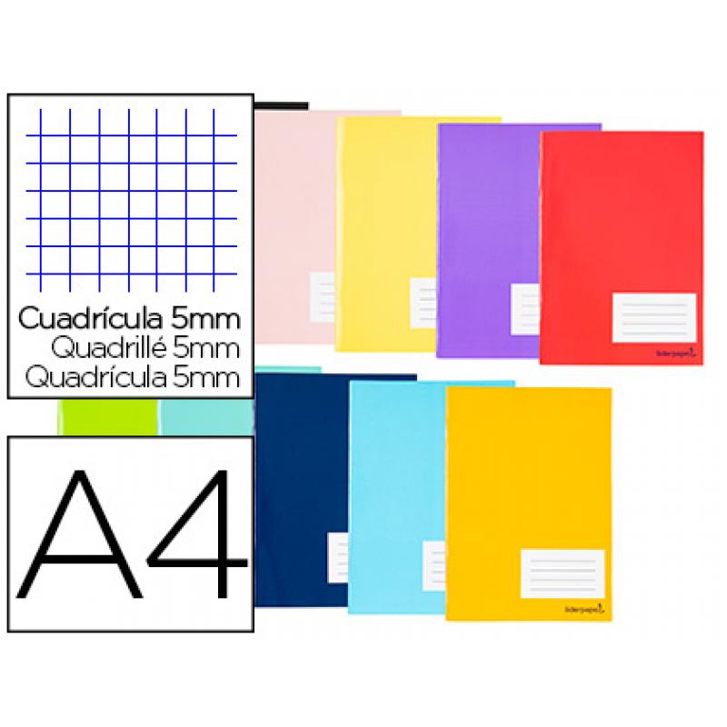 libreta-liderpapel-smart-a4-tapa-blanda-80-hojas-60gr-m2-cuadro-5-mm-con-margen-colores-surtidos