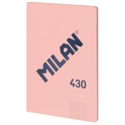 Libreta Milan 430 Serie 1918 A4 48H Cuadric.5X5 95G Rosa