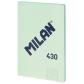 libreta-milan-430-serie-1918-a4-48h-horizontal-95g-verde