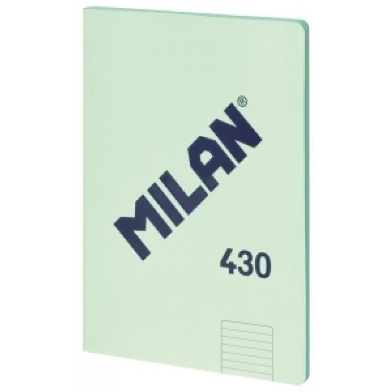 libreta-milan-430-serie-1918-a4-48h-horizontal-95g-verde