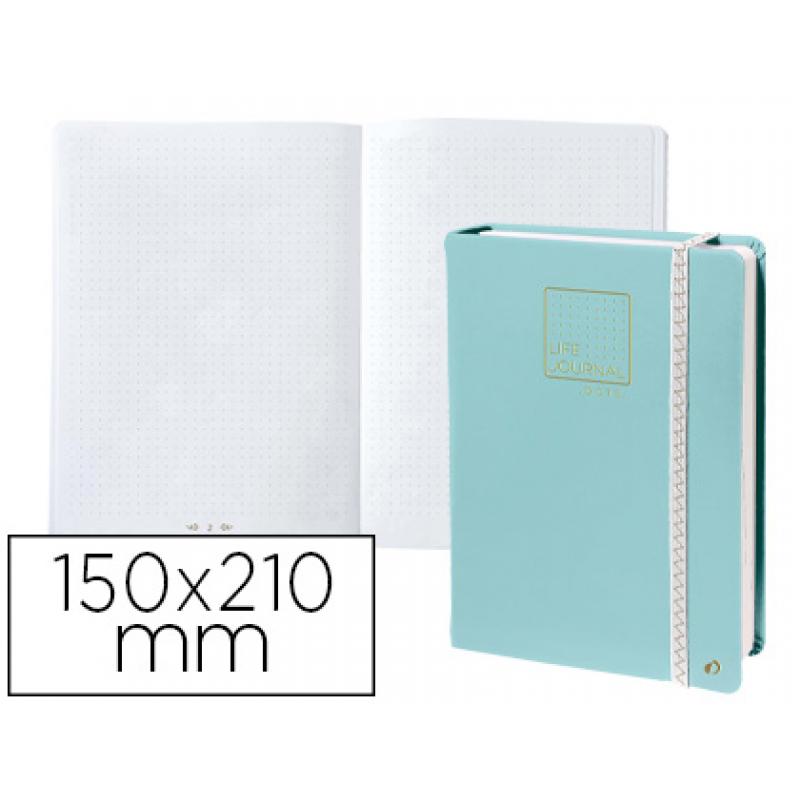 libreta-quo-vadis-life-journal-infinite-dots-puntos-15x21-cm-224-hojas-tapa-similpiel-verde