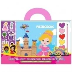 Libro De Acuarelas Pepita Manolito Books Princesas