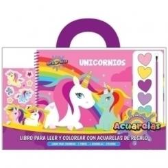 Libro De Acuarelas Pepita Manolito Books Unicornios