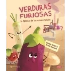 Libro Ilustrado Sassi Manolito Books Verduras Furiosas 2 40 Pag. (+5 Años)