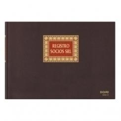 Libro Registro Socios Dohe Fº Apaisado 100H S.R.L.