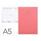 liderpapel-agenda-encuadernada-creta-15x21-cm-2024-semana-vista-color-rosa-papel-70-gr