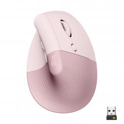 Logitech Lift ratón mano derecha RF Wireless + Bluetooth Óptico 4000 DPI