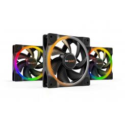 be quiet! Light Wings 120mm PWM Triple Pack Carcasa del ordenador Ventilador 12 cm Negro 3 pieza(s)