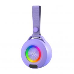 Celly LIGHTBEATVL altavoz portátil Altavoz monofónico portátil Violeta 5 W