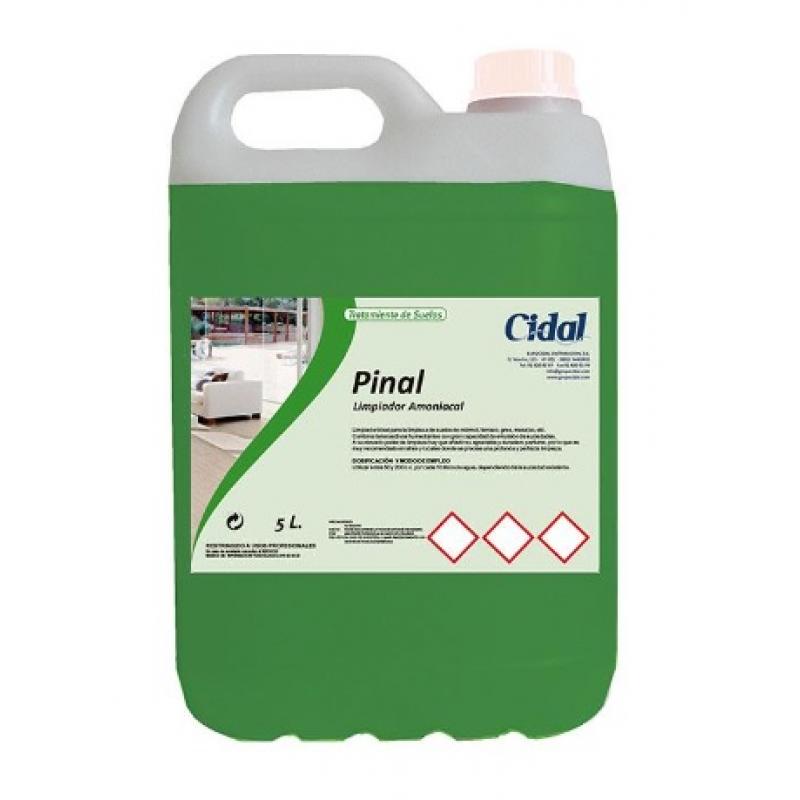Limpiador amoniacal pino CIDAL 5 ltrs