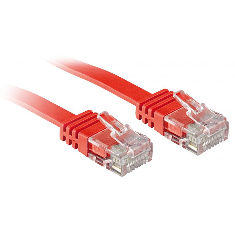 lindy-03m-cat6-cable-de-red-rojo-03-m-cat6