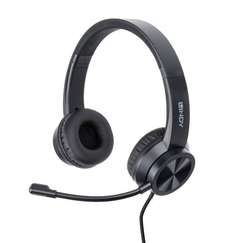 lindy-20439-auricular-y-casco-auriculares-alambrico-diadema-oficina-centro-de-llamadas-usb-tipo-c-negro