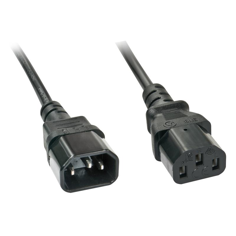 lindy-30331-cable-de-transmision-negro-2-m-c14-acoplador-c13-acoplador