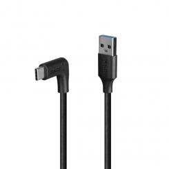 Lindy 32012 cable USB USB 3.2 Gen 2 (3.1 Gen 2) 0,5 m USB A USB C Negro