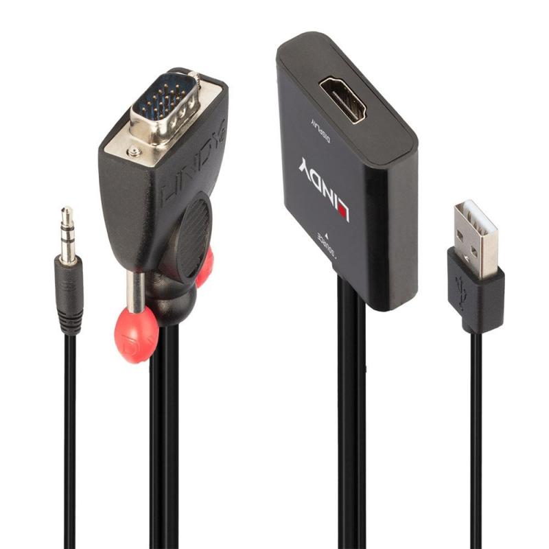 lindy-38284-adaptador-de-cable-de-video-vga-d-sub-35mm-hdmi-usb-negro