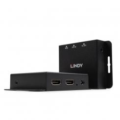 Lindy 38509 extensor audio/video Transmisor y receptor de señales AV Negro