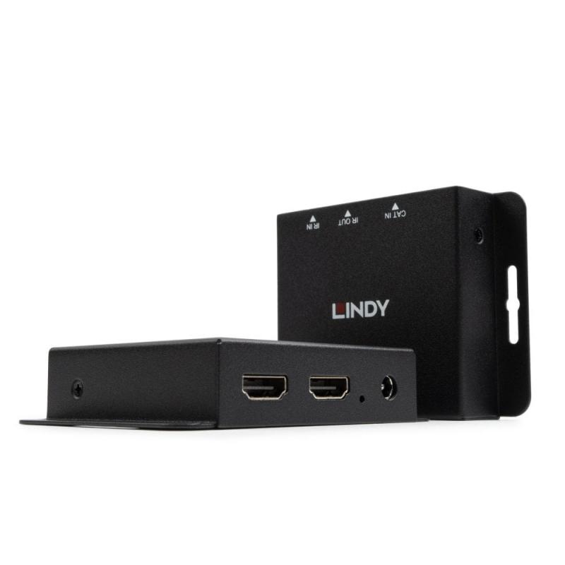 lindy-38509-extensor-audio-video-transmisor-y-receptor-de-senales-av-negro
