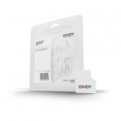 Lindy 40479 bloqueador de puerto SD card Blanco Acrilonitrilo butadieno estireno (ABS)