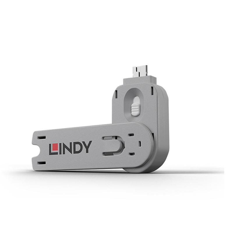 lindy-40624-bloqueador-de-puerto-llave-de-bloqueador-de-puerto-usb-tipo-a-blanco-acrilonitrilo-butadieno-estireno-abs-1-piezas