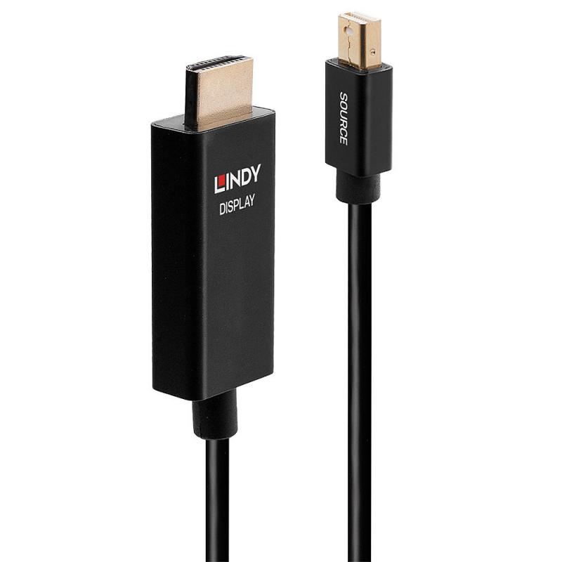 lindy-40923-adaptador-de-cable-de-video-3-m-mini-displayport-hdmi-tipo-a-estandar-negro