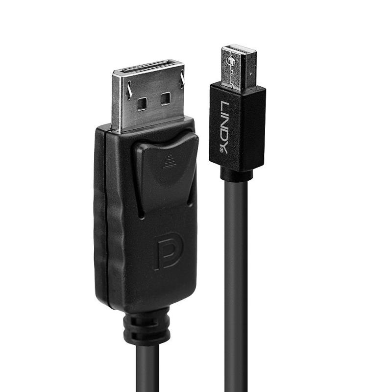 lindy-41647-cable-displayport-3-m-mini-displayport-negro