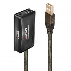 Lindy 42635 hub de interfaz USB 2.0 480 Mbit/s Gris