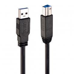 Lindy 43098 cable USB USB 3.2 Gen 1 (3.1 Gen 1) 10 m USB A USB B Negro