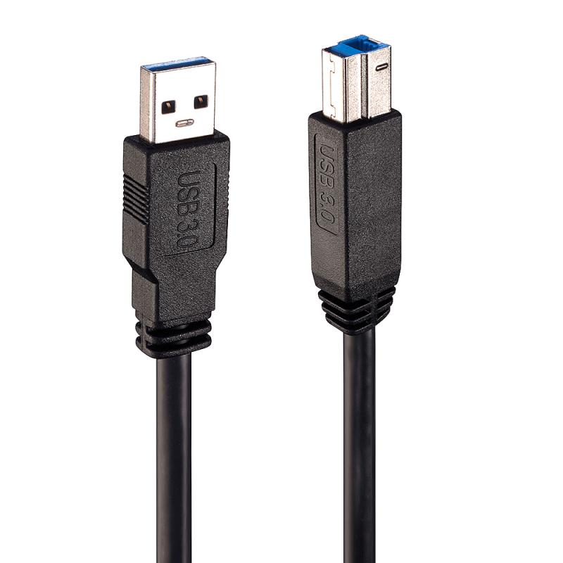 lindy-43098-cable-usb-usb-32-gen-1-31-gen-1-10-m-usb-a-usb-b-negro