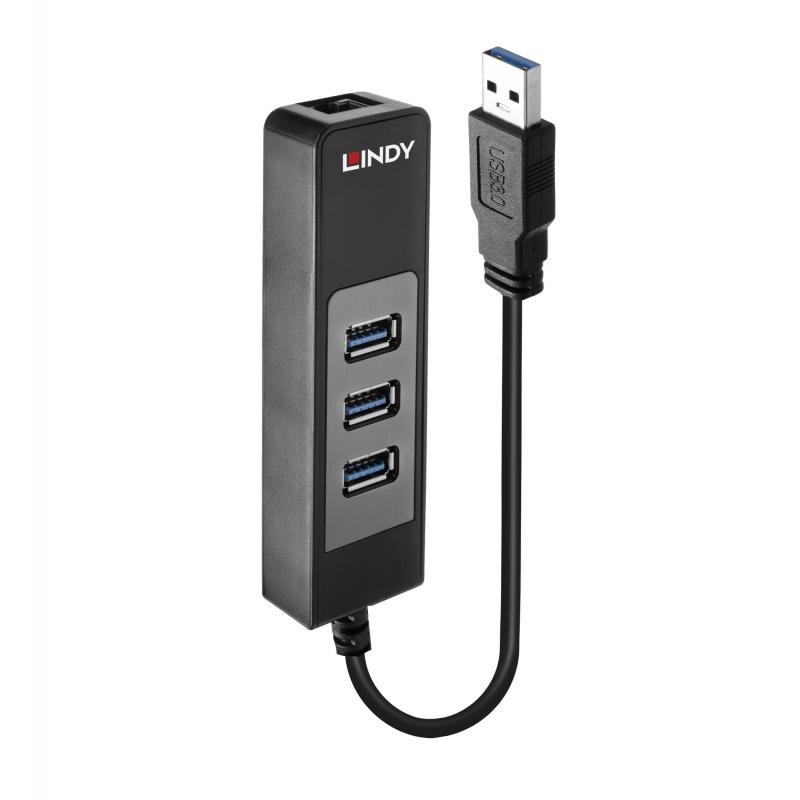 lindy-43176-hub-de-interfaz-usb-32-gen-1-31-gen-1-type-a-5000-mbit-s-negro