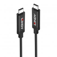 Lindy 43348 cable USB USB 3.2 Gen 2 (3.1 Gen 2) 3 m USB C Negro