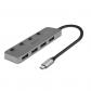 lindy-43383-hub-de-interfaz-usb-32-gen-1-31-gen-1-type-c-5000-mbit-s-gris